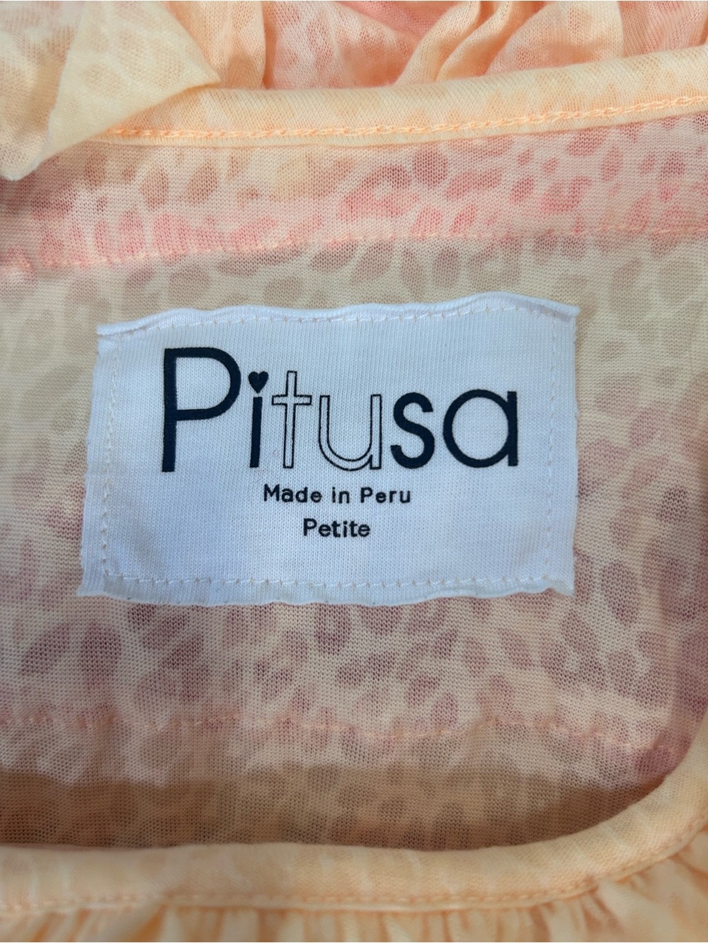 Pitusa Pastel Rainbow Tiered Ruffle Mini Dress Petite - Picture 12 of 16